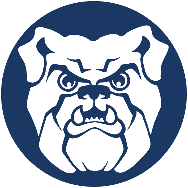 Bulldog Baseball Logo Clipart