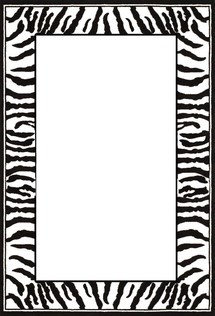 Free Zebra Print Border - ClipArt Best