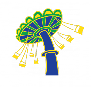 Theme park rides clipart
