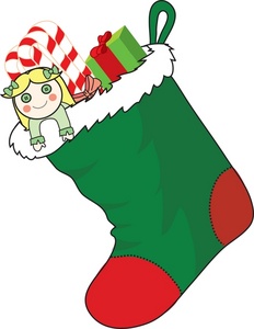 Christmas Clipart Image - Clipart Illustration of a Christmas ...