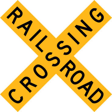 File:Botswana road sign - Railroad Crossbuck (old).svg - Wikimedia ...