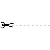 Clip Art Scissors Dotted Line Clipart