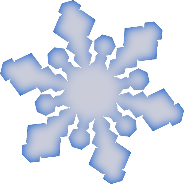 Snow scene clipart
