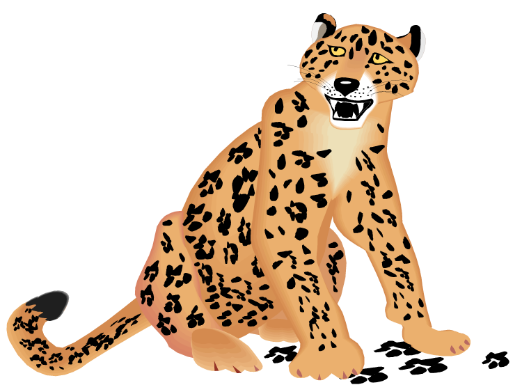 Jaguar clip art - Clipartix