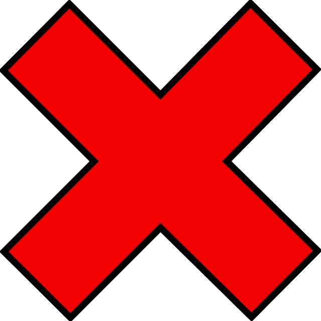 RED, SIGN, ICON, MARK, SYMBOL, CROSS, CIRCLE, CARTOON - Public ...