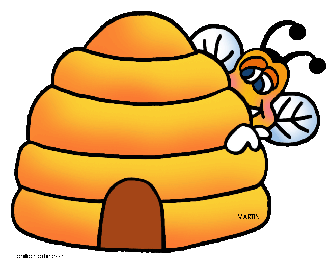 Beehive Clipart - Free Clipart Images