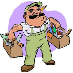 Handyman logo clipart