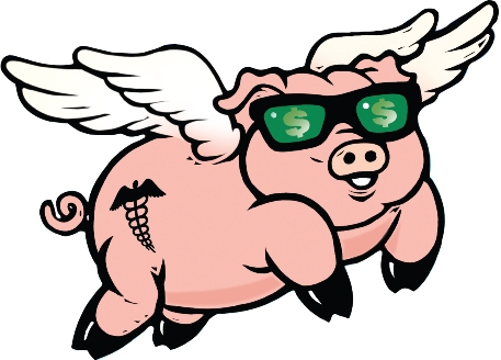 Flying Pig Clip Art