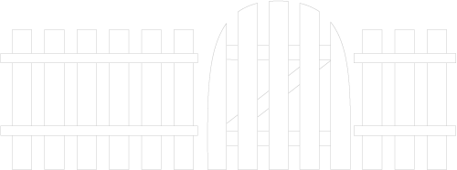 Garden White Fence Clipart