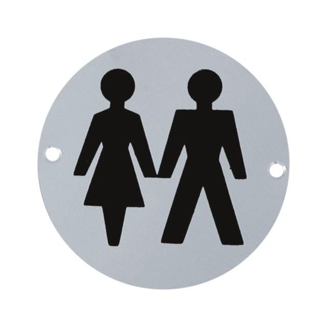 Toilet / Door Signs UNISEX MALE FEMALE DISABLED Symbol