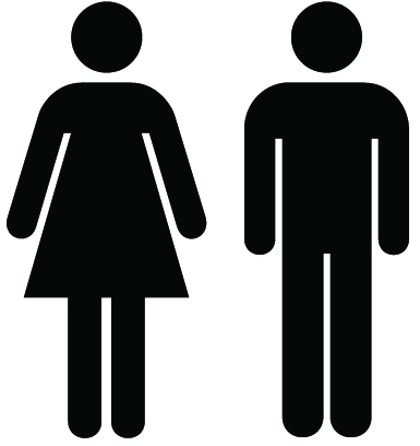 The bathroom icon has no clothes | Family Inequality
