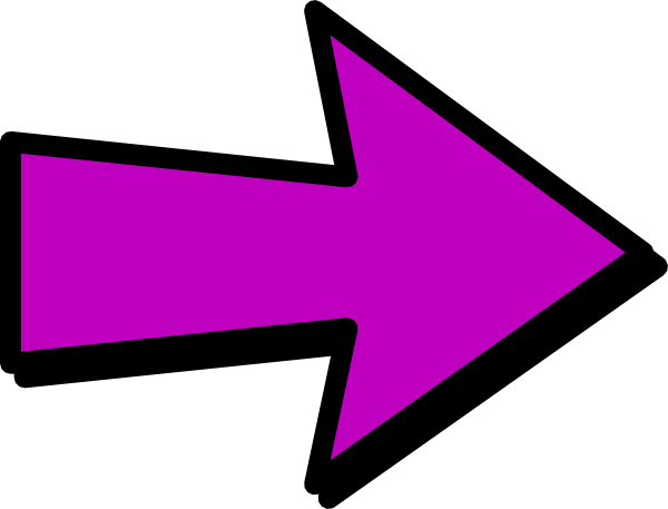 Purple Down Arrow Clipart