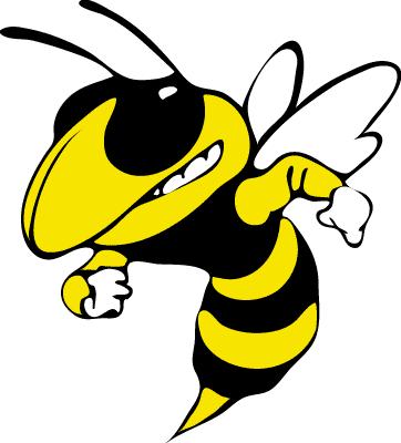 Yellow jacket mascot clipart