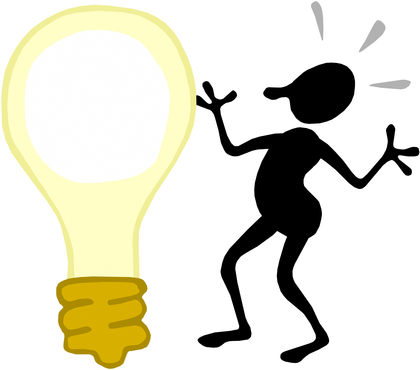 Clipart bean man