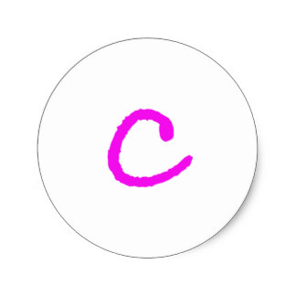 Purple Letter C Craft Supplies | Zazzle