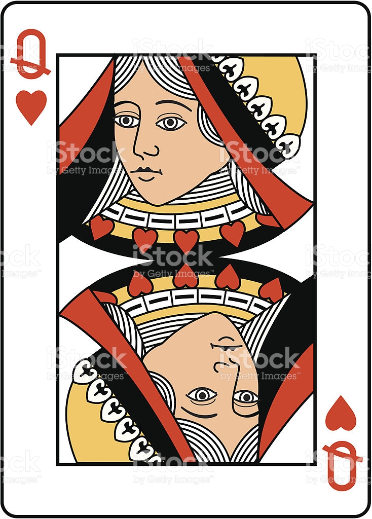 Queen Of Hearts Clip Art, Vector Images & Illustrations