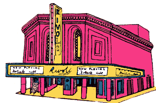 Movie theater pictures clip art