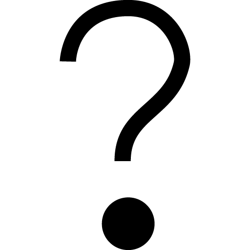 Question Mark Vector Icon, 49950