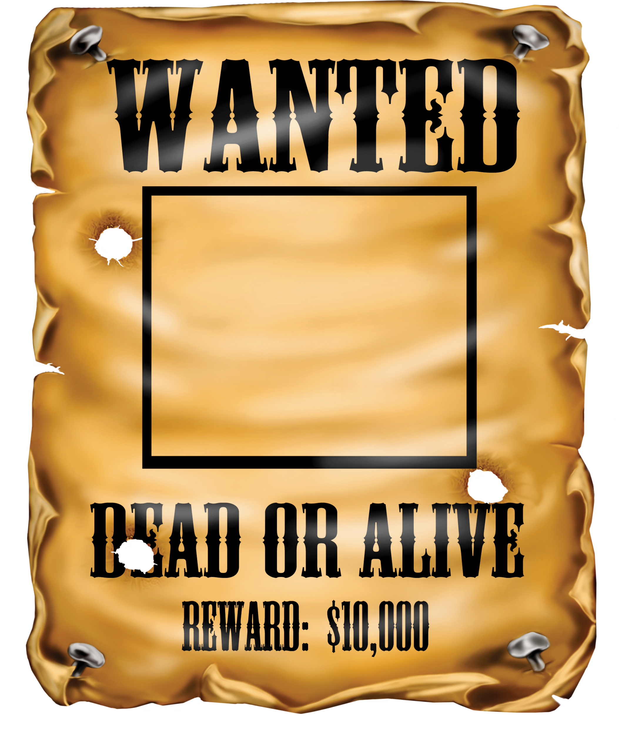 Wanted Clipart