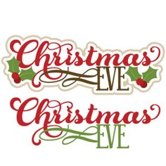 Free christmas eve clipart