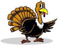 Happy Thanksgiving Turkey Clipart Black And White ...
