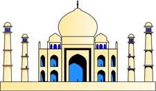 Taj Mahal Clip Art - Free Clipart Images