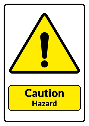 Hazard Sign Images