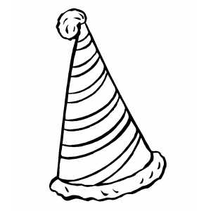 Pix For > Birthday Hat Drawing