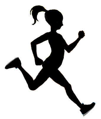 Person Running Silhouette
