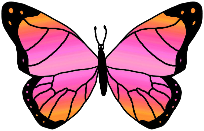 Butterfly images clip art