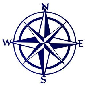 Sixteen Point Compass Rose Diagram on PopScreen