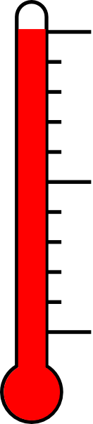 Thermometer Hot Clip Art - vector clip art online ...