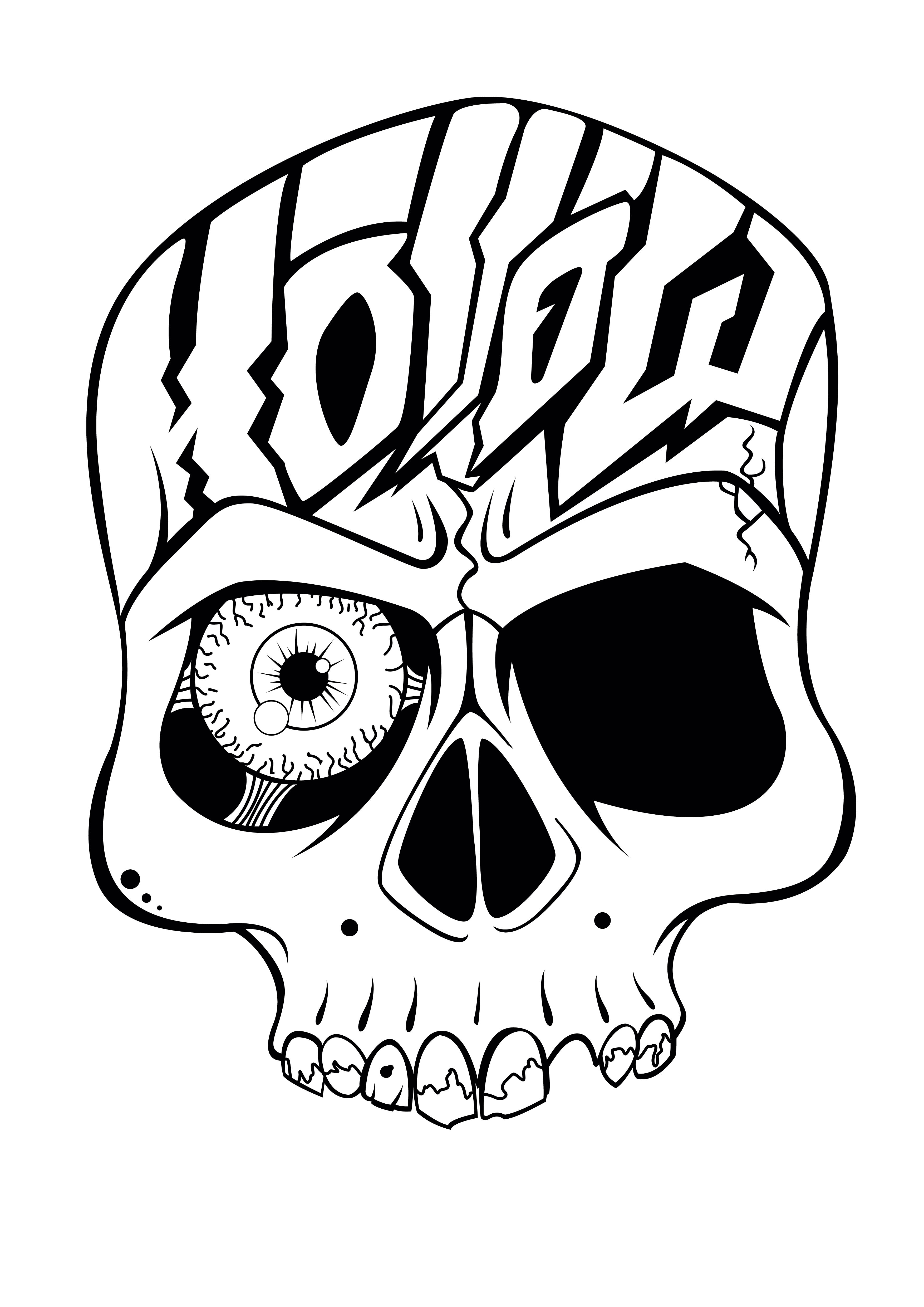 Cool Drawings Of Skulls On Fire 30474 | DFILES