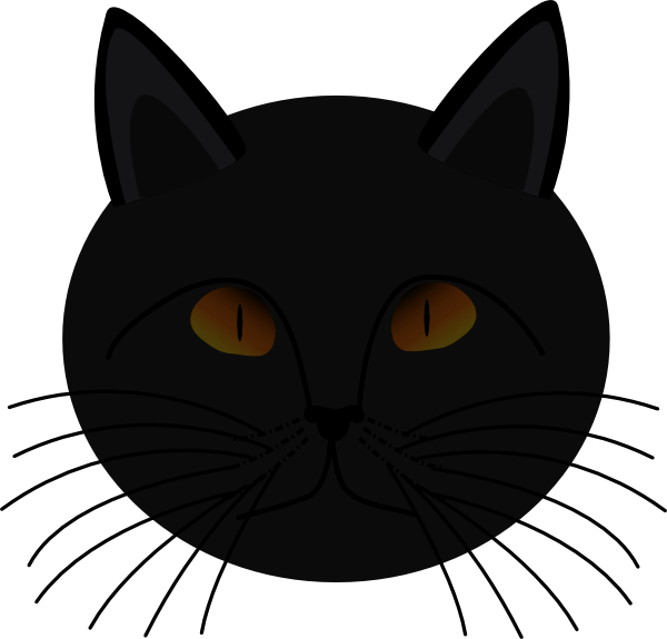 Cartoon Black Cat
