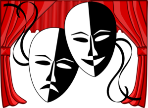 Drama clipart free