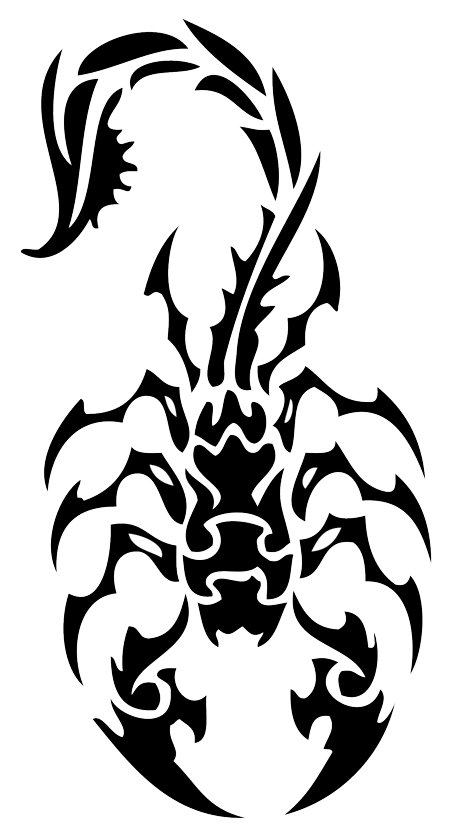 Tribal Scorpion Tattoos - ClipArt Best - ClipArt Best