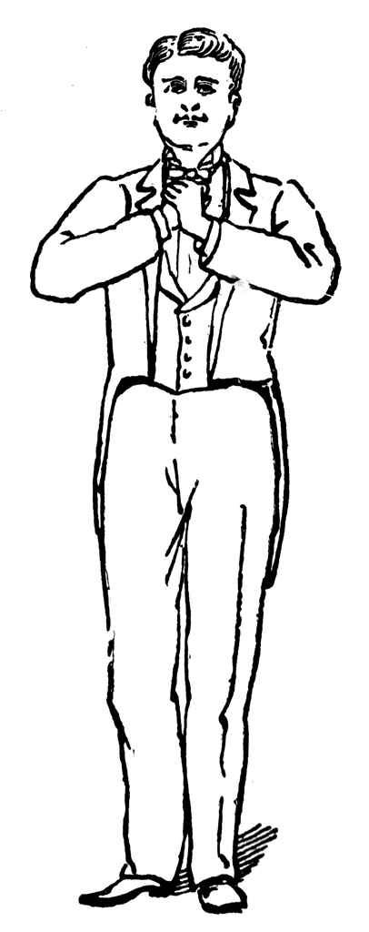 Clip Art Person Standing Man Standing