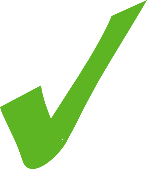 Clipart green check