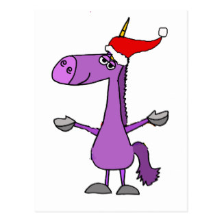 Funny Unicorn Postcards | Zazzle