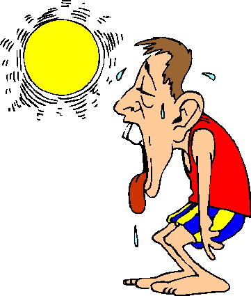 Sweating Clipart