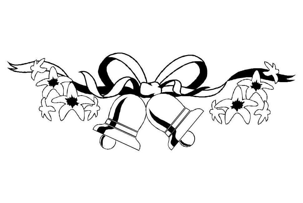 Fun Coloring Pages: Wedding Coloring Pages - Wedding Bell