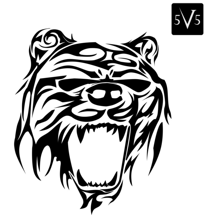Tribal Bear Tattoo Designs | Fresh 2017 Tattoos Ideas