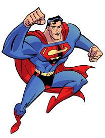 Free Superman Cartoon Clipart