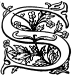 Decorative Letters: S | ClipArt ETC