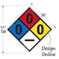 Custom NFPA Signs | Custom NFPA Diamond Placards are Compliant