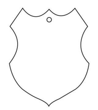 F101-Police-Badge-Shaped-Air- ...
