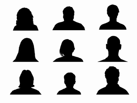 Head Outline PowerPoint Template