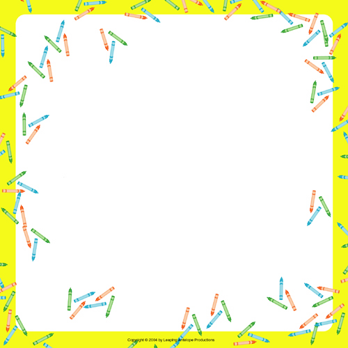 kids scrapbook fun borders pages acid free lignin free