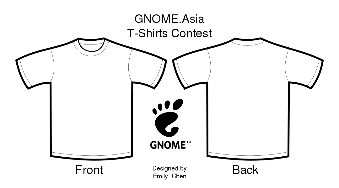 The GNOME.Asia Summit 2013 T-shirt Contest | GNOME
