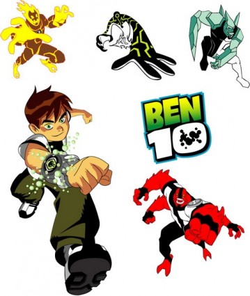 Ben10 character vector Free vector in Adobe Illustrator ai ( .ai ...